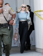 Lindsay Lohan arrives court