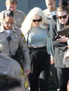 Lindsay Lohan arrives court