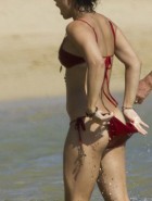 Vanessa Hudgens red bikini