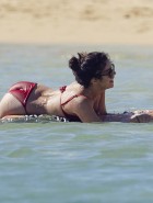 Vanessa Hudgens red bikini