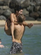 Vanessa Hudgens red bikini