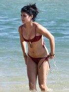 Vanessa Hudgens red bikini