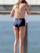 Annalynne McCord bikini booty