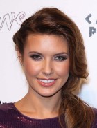 Audrina Patridge purple dress