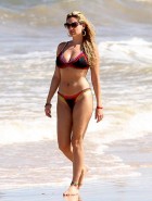 Kelly Brook blonde bikini