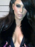 kim kardashian cleavage