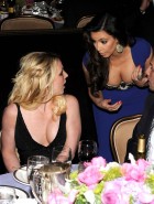 Kim Kardashian cleavage busty