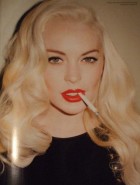 Lindsay Lohan love magazine