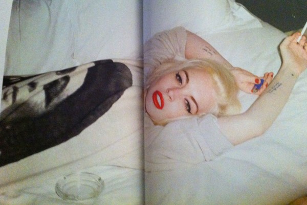 Lindsay Lohan love magazine