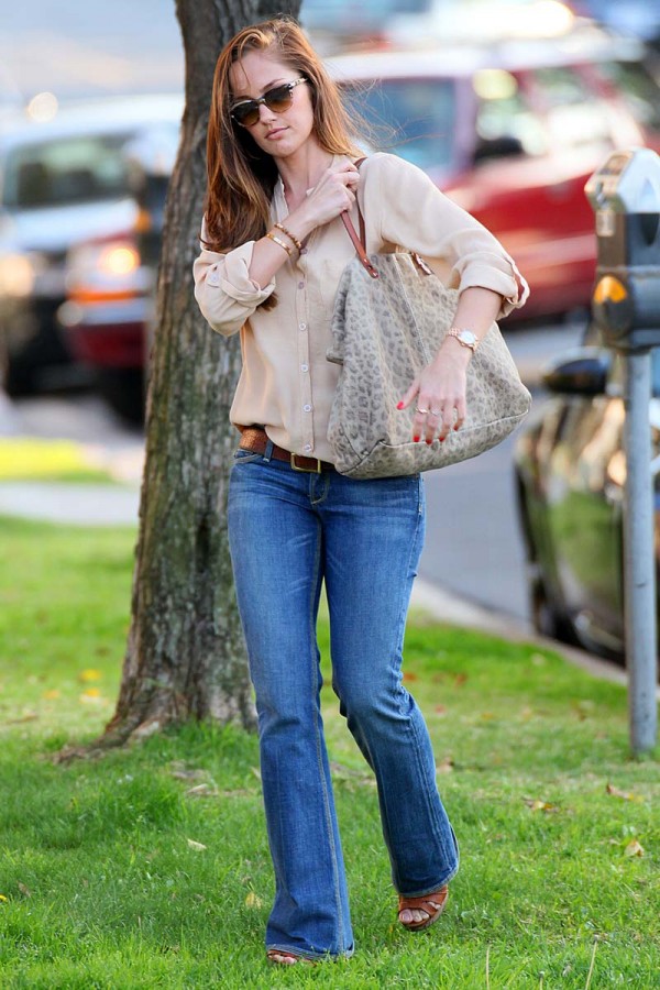 Minka Kelly jeans