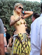 Paris Hilton bikini top