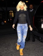 Rihanna see through top