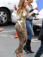 Jennifer Lopez booty gold