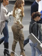 Jennifer Lopez booty gold