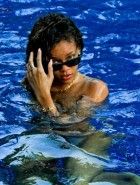 Rihanna facebook bikini