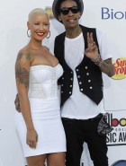 Amber Rose cleavage