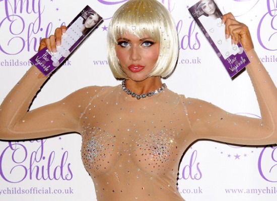 Amy Childs see through