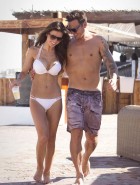 Audrina Patridge white bikini
