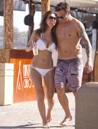 Audrina Patridge white bikini