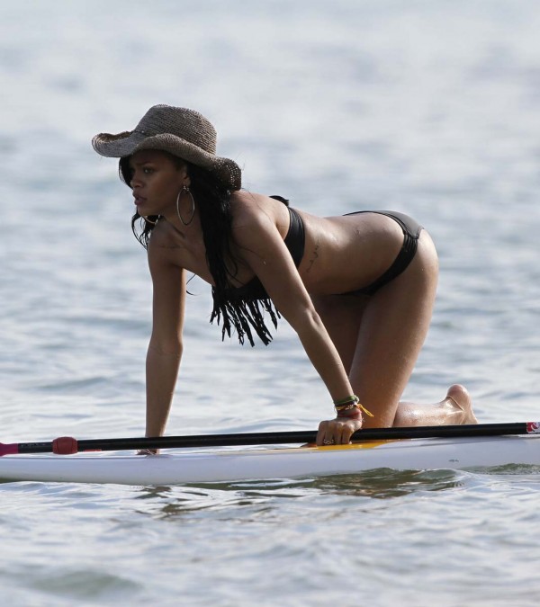 Rihanna bikini ass