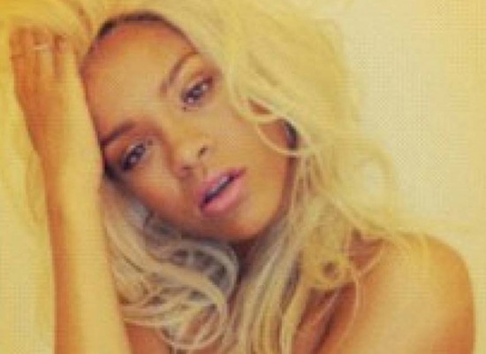 Rihanna topless