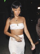 Rihanna tube top