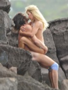 Shauna Sand blowjob sex beach