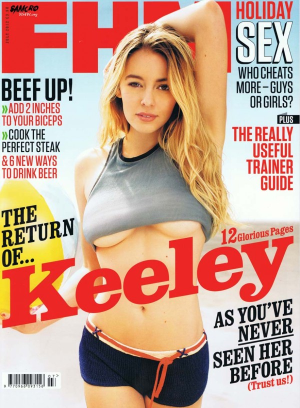 Keeley Hazell return