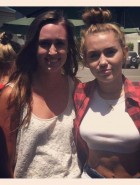 Miley Cyrus butt cheeks