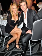 Miley Cyrus tight dress