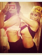 Aubrey O'Day topless