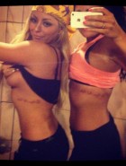 Aubrey O'Day topless