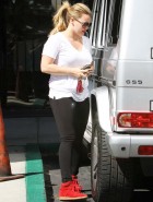 Hilary Duff downblouse