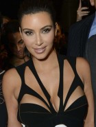 Kim Kardashian cleavage