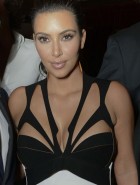 Kim Kardashian cleavage