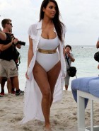 Kim Kardashian swimsuit