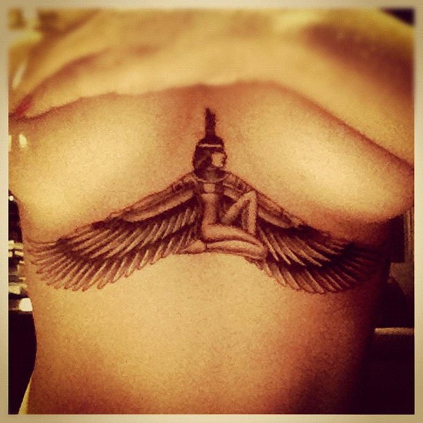 Rihanna topless
