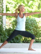 Jenny McCarthy yoga