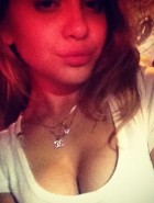 Stella Hudgens cleavage