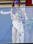 Lady Gaga coconut