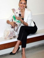 Irina Shayk puppies