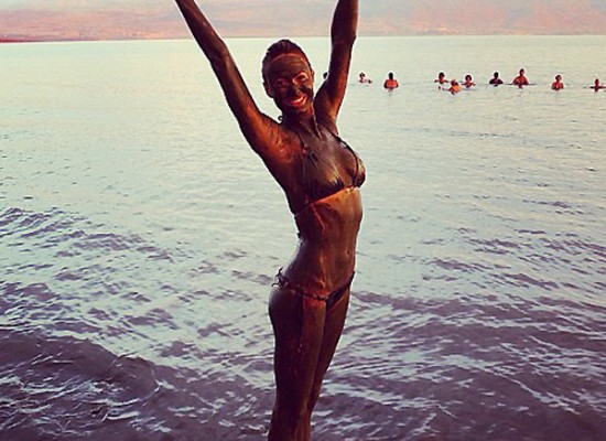 Stacy Keibler bikini muddy