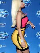 Nicki Minaj tight dress