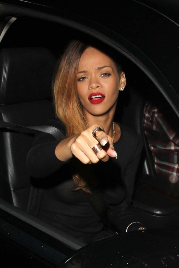Rihanna see through