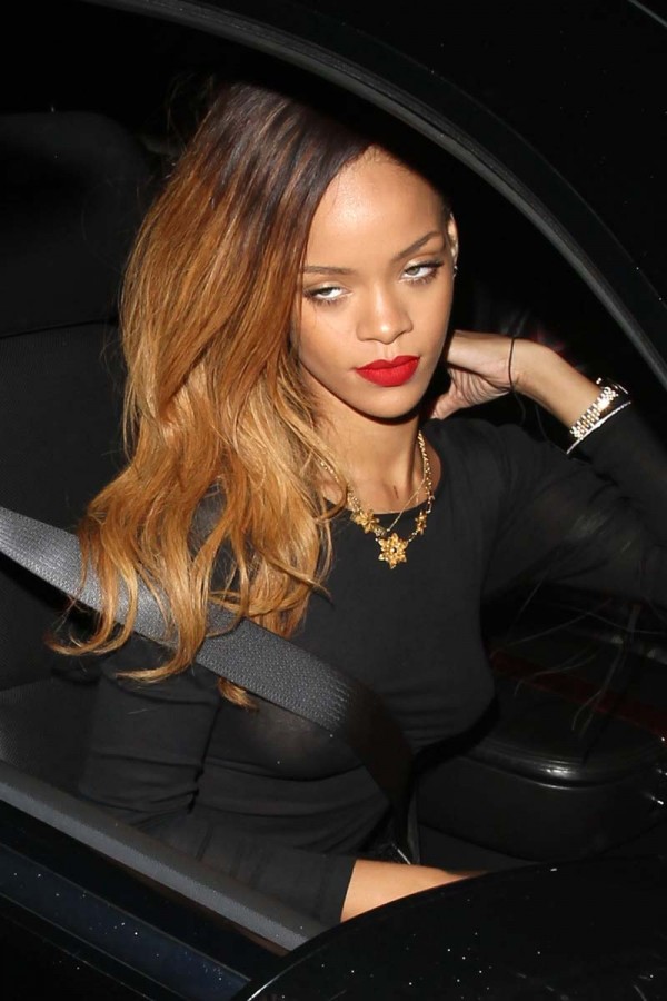 Rihanna see through
