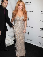 Lindsay Lohan cleavage