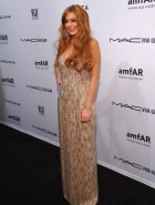 Lindsay Lohan cleavage