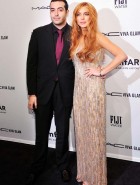 Lindsay Lohan cleavage