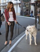 Maria Menounos leather booty