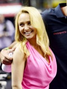 Hayden Panettiere miami heat game